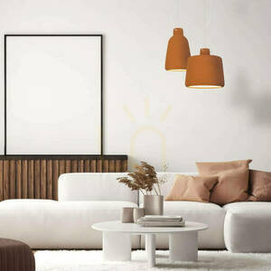 Pendel Zambelis lera beige E27 28 cm small 0
