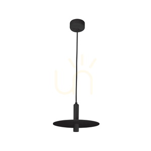Pendellampa LED 7W Svart Zambelis 3000K Metall 26 cm small 3