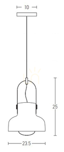 Pendellampa Zambelis svart matt E27 metall 23,5 cm 1 Pendellampa Zambelis svart matt E27 metall 23,5 cm small 1