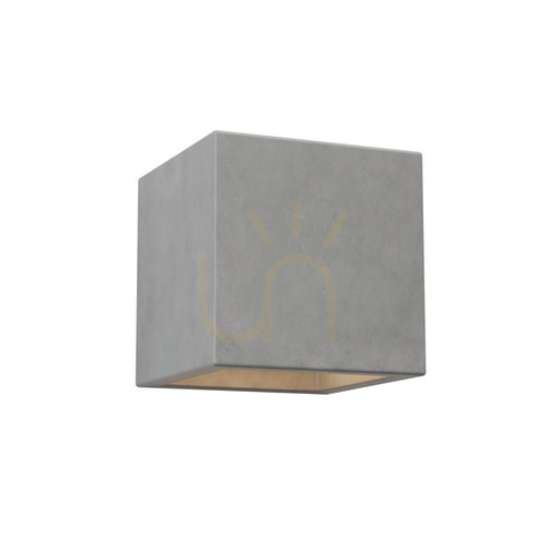 Kontrollera Zambelis 180023 vägglampa i betong upp/ned G9 25 W 11,5 cm