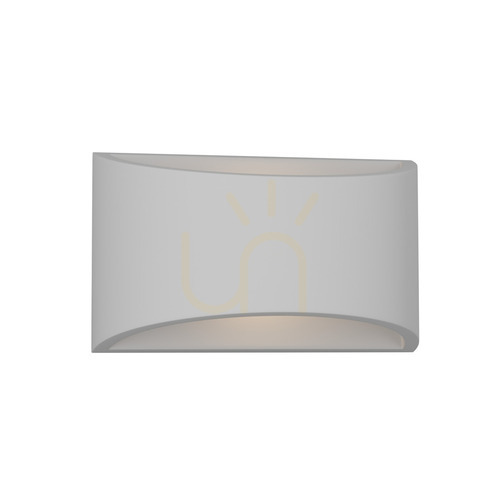 Kontrollera Vägglampa Zambelis gips vit G9 25W IP20 20x12 cm