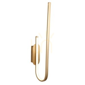 Zambelis 1935 LED-vägglampa 21 W 3000 K matt guld 60 cm small 2