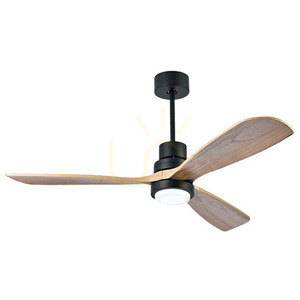 Pendellampa Zambelis svart naturträ LED 15W Ø132 cm small 1