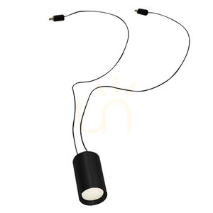 Spot svart LED 3000k 5W 24V ZAMBELIS small 2