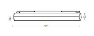Spårljus Zambelis LED 12W 3000K svart sandig IP20 1 Spårljus Zambelis LED 12W 3000K svart sandig IP20 small 1