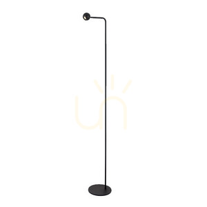 Golvlampa 5W 3000k Aluminium &amp; metall 3000k Sandy Black ZAMBELIS small 1