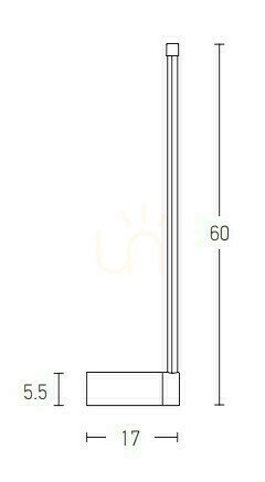 Kontrollera Vägglampa LED 12W 3000K svart matt Zambelis