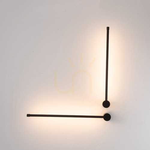 Kontrollera Vägglampa LED 12W 3000K svart matt Zambelis