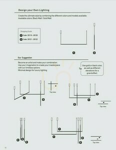 Pendellampa LED Zambelis 20W 3000K matt guld opalvit aluminium small 3