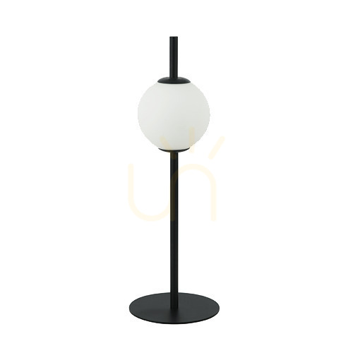 Kontrollera LED-bordslampa 6W 3000k Glas & metall Vit+svart ZAMBELIS