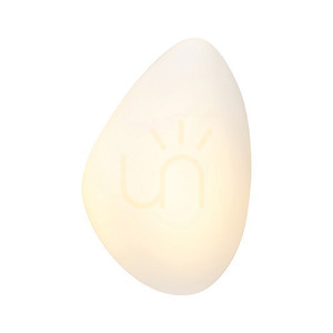 Vägglampa Zambelis LED 5W 3000K vit glas metall small 1