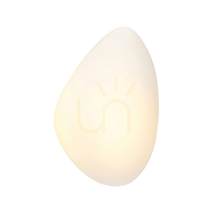 Vägglampa Zambelis LED 5W 3000K vit glas metall small 3
