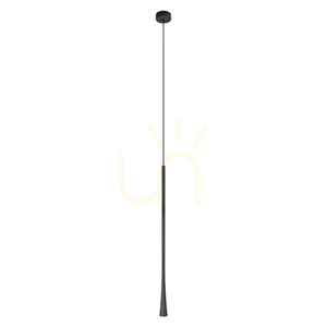 Pendellampa Zambelis LED 7W svart matt aluminium 3000K small 3