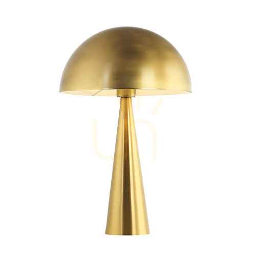 Kontrollera Bordslampa E14 MAX 25W Järn Material Borstad Mässing ON OFF Switch ZAMBELIS