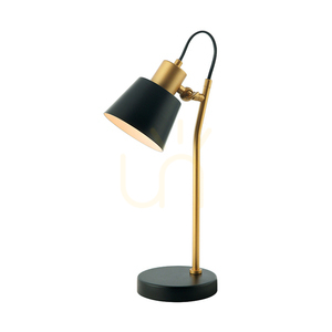 Bordslampa E27 MAX 25W Järn Svart - Guld ON OFF Switch ZAMBELIS small 3