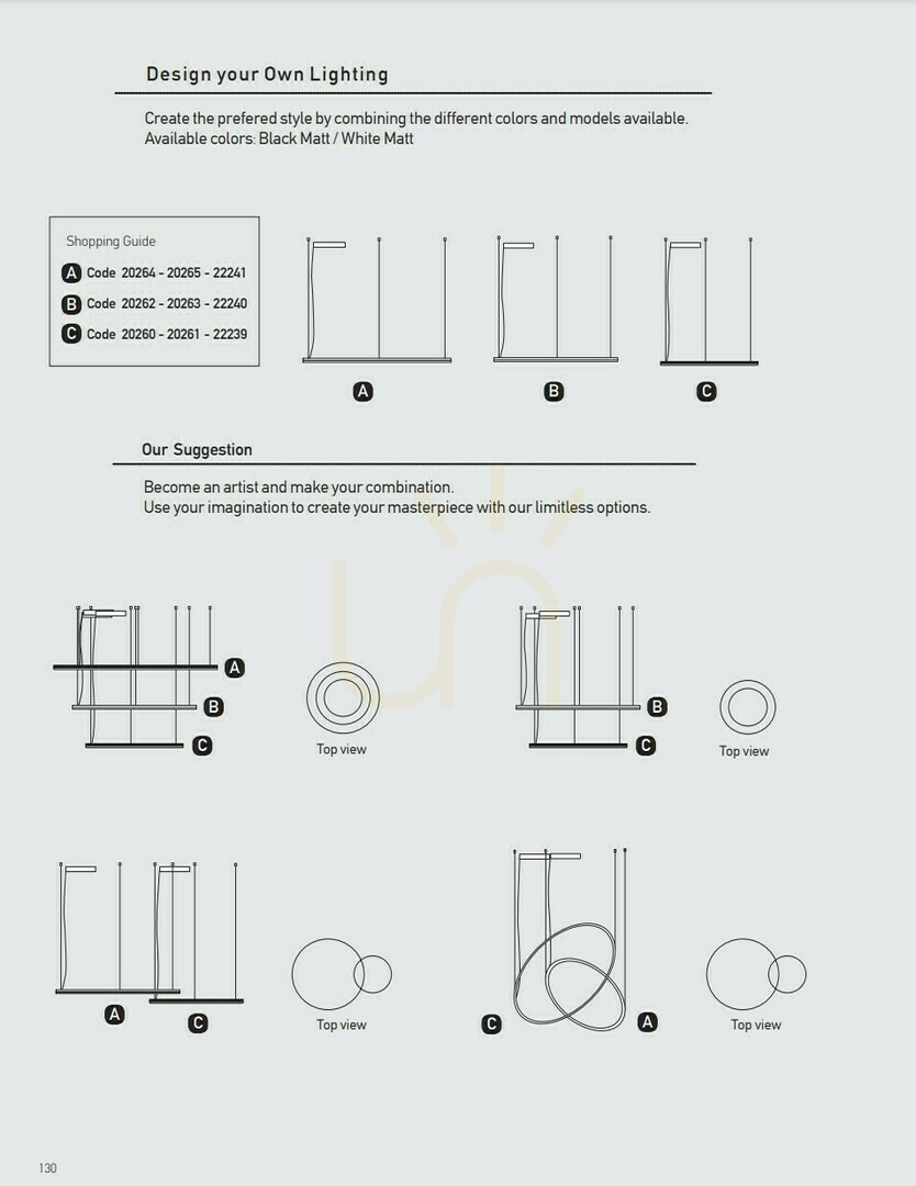Förhandsvisning 42W LED-pendellampa 42W 3000k Aluminium & Akryl Dimbar Down Light Vit ZAMBELIS 42W LED-pendellampa 42W 3000k Aluminium & Akryl Dimbar Down Light Vit ZAMBELIS