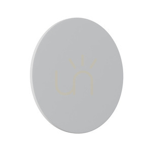 Vägglampa LED Zambelis vit gips 9,2W 3000K 25 cm small 1