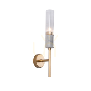 Vägglampa Zambelis G9 9W marmor glas guld small 3