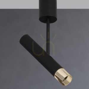 Plafond Zambelis svart/guld LED 4W 3000K metall small 0