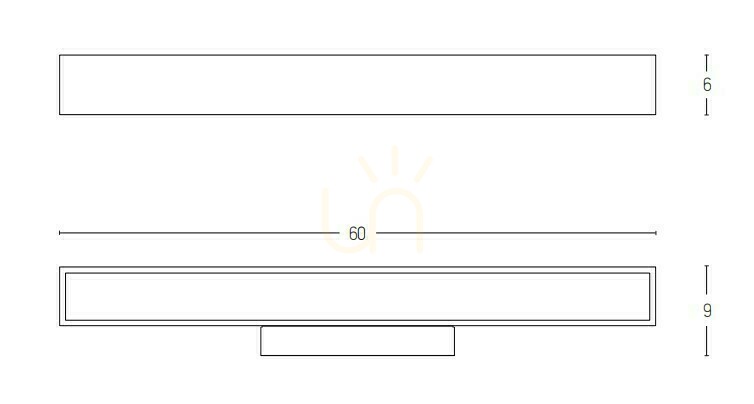 Förhandsvisning Vägglampa Zambelis LED 15W 3000K Svart Matt IP44 Aluminium Vägglampa Zambelis LED 15W 3000K Svart Matt IP44 Aluminium