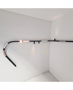 Magnetisk LED-skenmodul Zambelis 22093 8W 3000K sandig svart DALI 48V båge 600 mm small 4