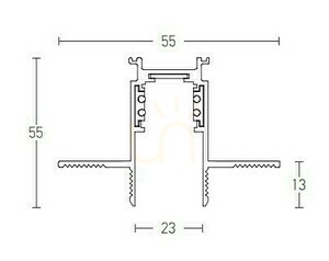 Kjol utan kant D:900 MM Svart ZAMBELIS small 1