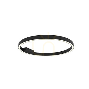 Plafond Zambelis LED dimbar svart matt 60 cm 37W 3000K small 1