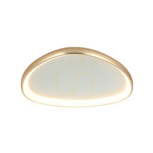 Plafond Zambelis LED 39W 3000K matt guld metall akryl 80 cm small 0