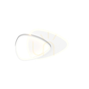 Plafond Zambelis LED 36W 3000K vit metall akryl 49 cm small 0