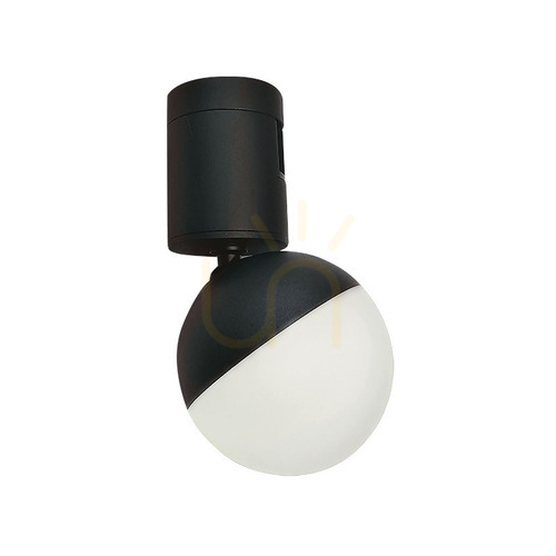 Kontrollera Spot LED-lampa 5W 3000k för flexibla strömskenor svart ZAMBELIS