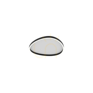 Plafond Zambelis LED 29W 3000K svart 40 cm dimbar small 1