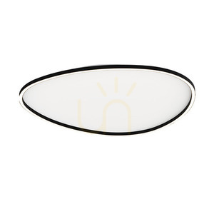 Plafond Zambelis LED svart 58W 3000K dimbar 78 cm small 0