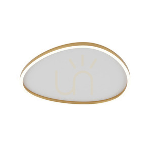 Plafond Zambelis LED 58W 3000K Guld Matt 78 cm small 1