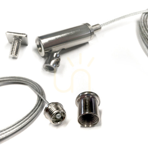 Kontrollera Upphängningskit för rund magnetisk skena 15 mm Zambelis 23265