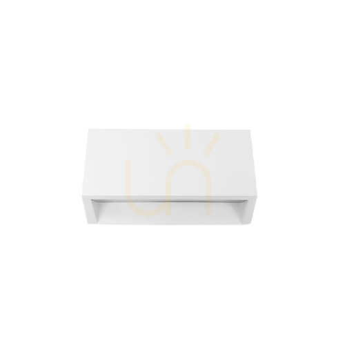 Kontrollera ZAMBELIS E182 utomhus LED-vägglampa för trappsteg, 1,5 W, vit