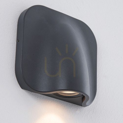 Kontrollera Vägglampa utomhus LED 9W grafit Zambelis IP54 3000K