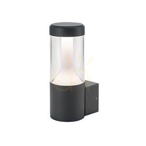 Vägglampa utomhus LED 10W grafit Zambelis IP54 3000K small 1
