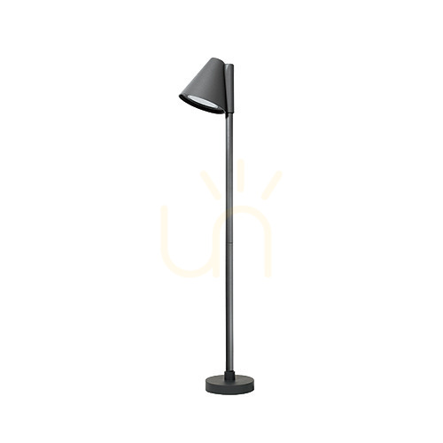 Kontrollera Pollarlampa för utomhusbruk LED 6W Graphite ZAMBELIS