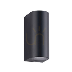 Vägglampa för utomhusbruk 2xgu10 ABS Svart ZAMBELIS small 1