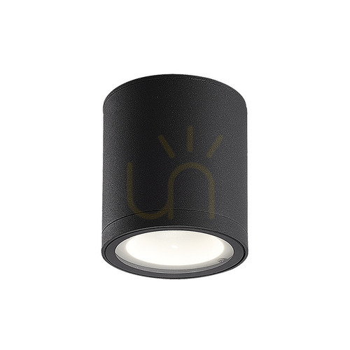 Kontrollera Externt tak Zambelis LED 8W 3000K grafit IP65 aluminium