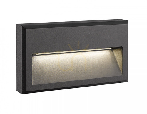 Kontrollera Steglampa för utomhusbruk LED 6W 3000k aluminium grafit ZAMBELIS