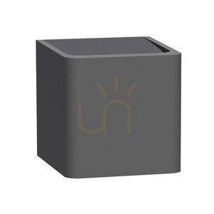 Zambelis E352 grafitgrå LED-vägglampa för utomhusbruk 13 W 3000 K small 0