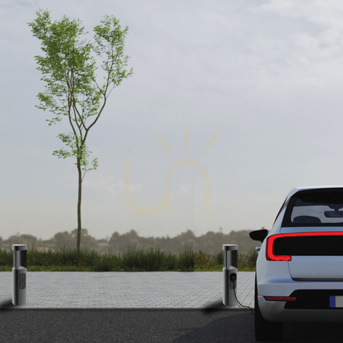 Kontrollera Zambelis E354 grafitgrå LED-pollare 50 cm, 7 W 3000 K, 2 eluttag