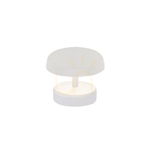 Portabel bordslampa för utomhusbruk 2W 3000k aluminium vit ZAMBELIS small 0
