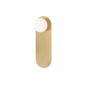 Vägglampa Zambelis G9 Matt Guld Metall Opalglas small 3