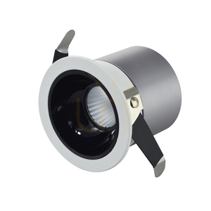 Spot LED Downlight 10W Vit Matt - Svart Matt Reflektor ZAMBELIS small 0