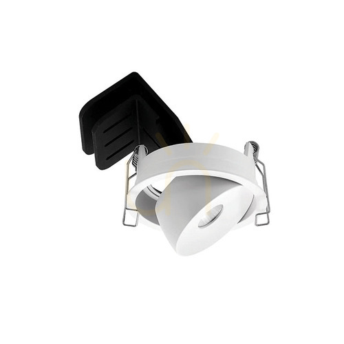Kontrollera Infälld spotlight LED 9W 3000k vit ZAMBELIS