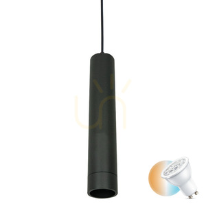 Pendlad spotlight Gu10 MAX 15W Svart ZAMBELIS small 0