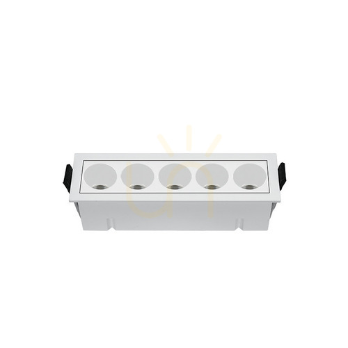 Kontrollera Infälld spotlight LED 12W 3000k vit ZAMBELIS