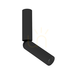 Takspot LED-lampa 5W 3000k svart ZAMBELIS small 0